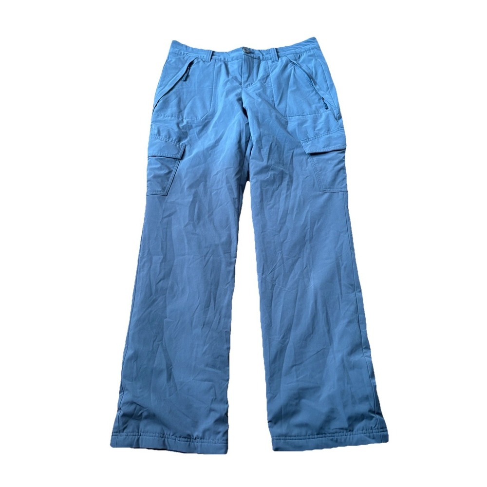 Eddie Bauer Fleece Lined Hiking Pants Gray Womens Size 8